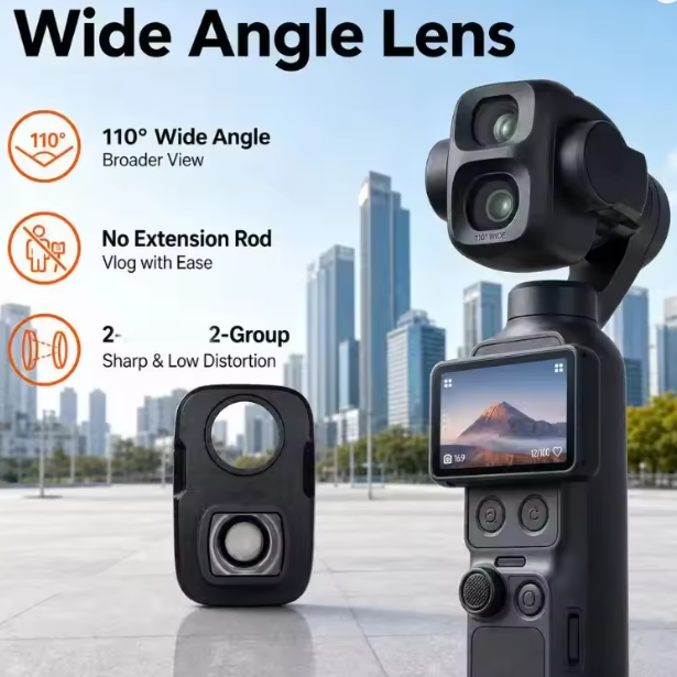 Photography Angles - Lente de Ampliação 110 para DJI