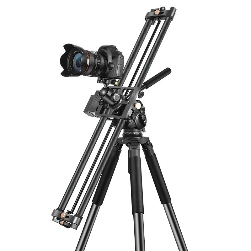 Camera Slider Rail - Trilho Deslizante Motorizado Profissional de Fibra