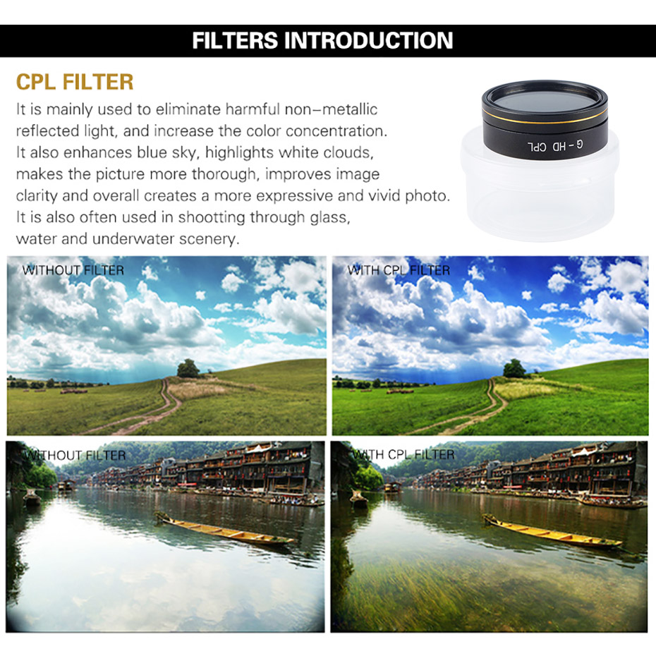 Zangão filtro para fantasma 4  - Nd Filter Set avaliação e preço