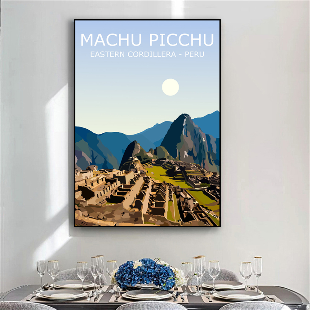 Machu Picchu Viagem Cartaz Mod - Photography History avaliação e preço