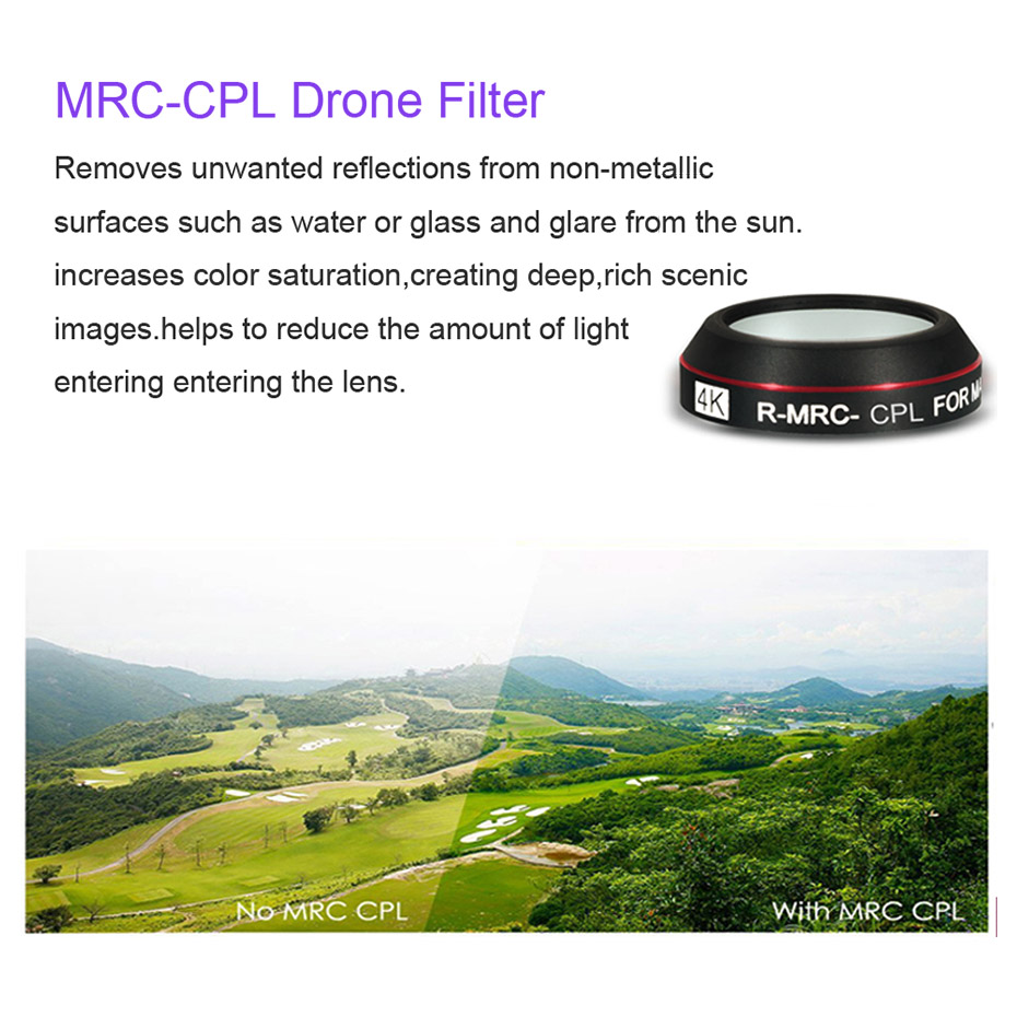 Filtro de drone para dji mavic - Nd Filter Set avaliação e preço