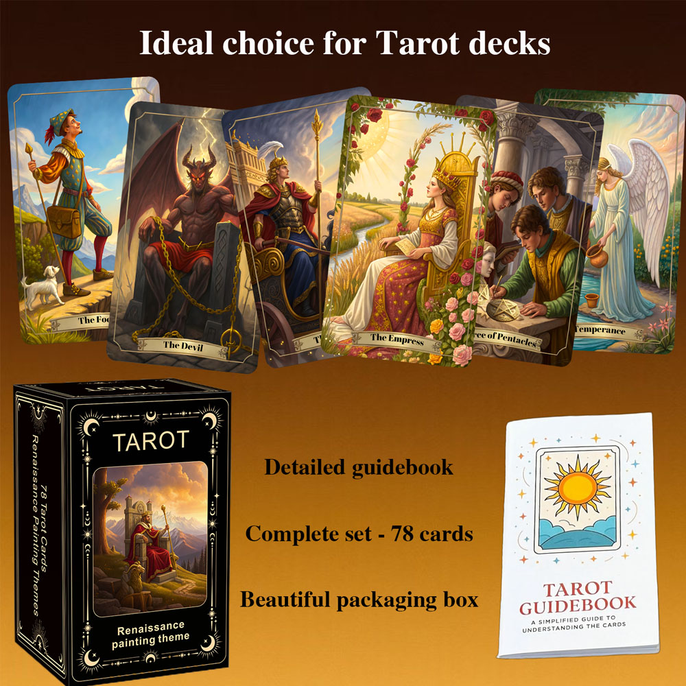 Conjunto de cartas de tarô com - Photography History avaliação e preço