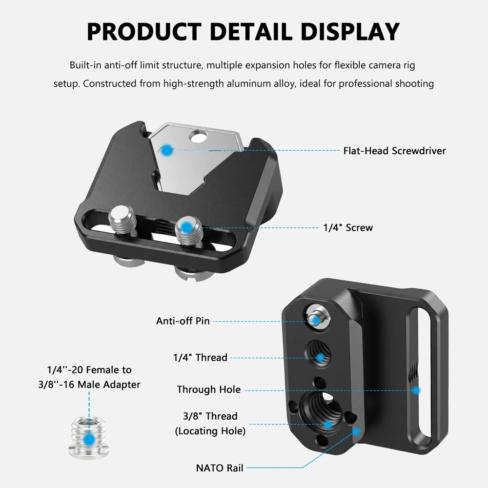 Placa de Expansão com Trilho N - Camera Slider Rail avaliação e preço