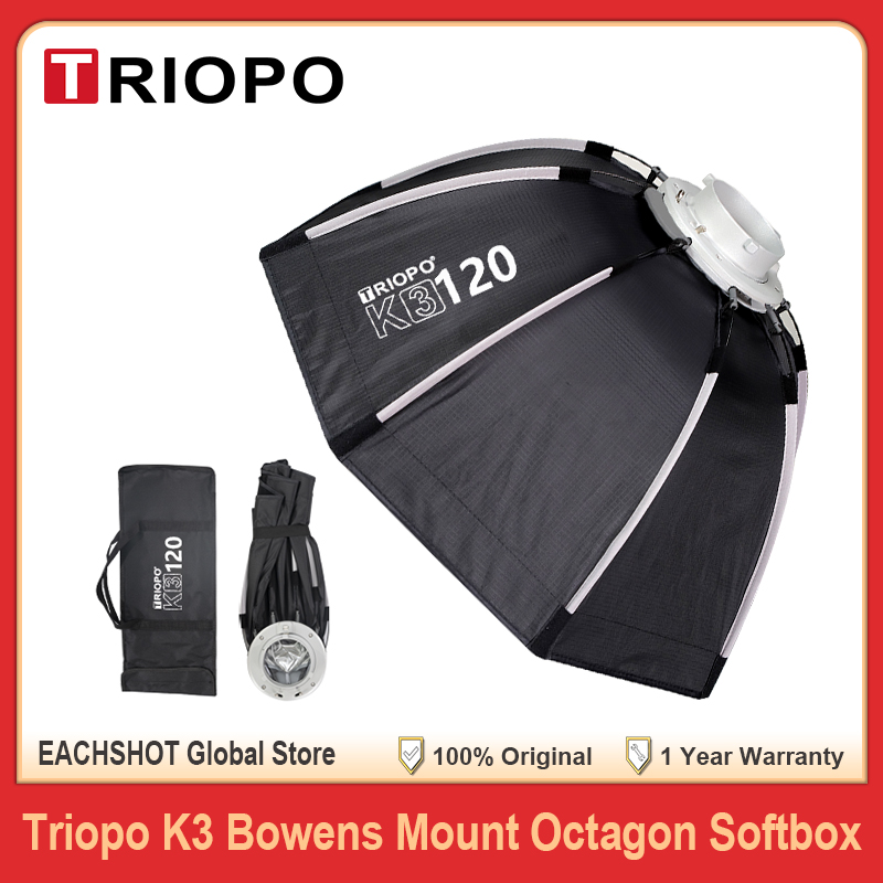 Triopo k3 série 55cm 65cm 90cm - Photography Umbrella Diffuser avaliação e preço