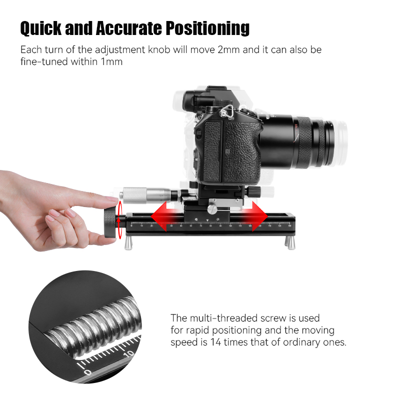 Astrhi 170mm portátil liga de  - Camera Slider Rail avaliação e preço