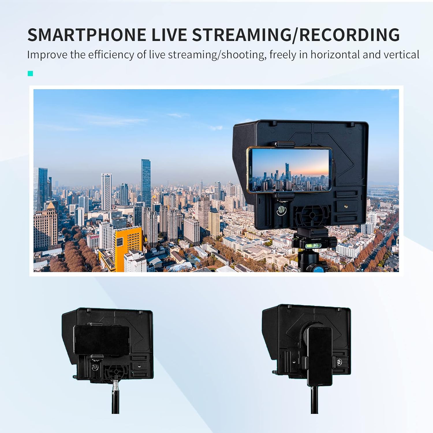 Teleprompter Portátil FEELWORL - Photography Zooming avaliação e preço