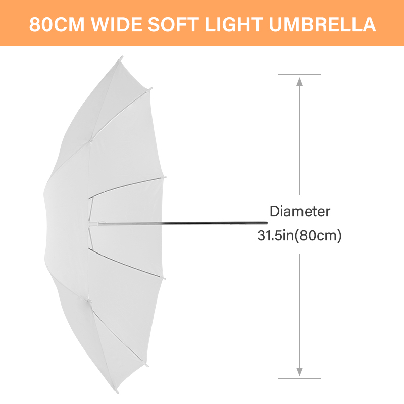 Guarda-chuva difusor de luz br - Photography Umbrella Diffuser avaliação e preço
