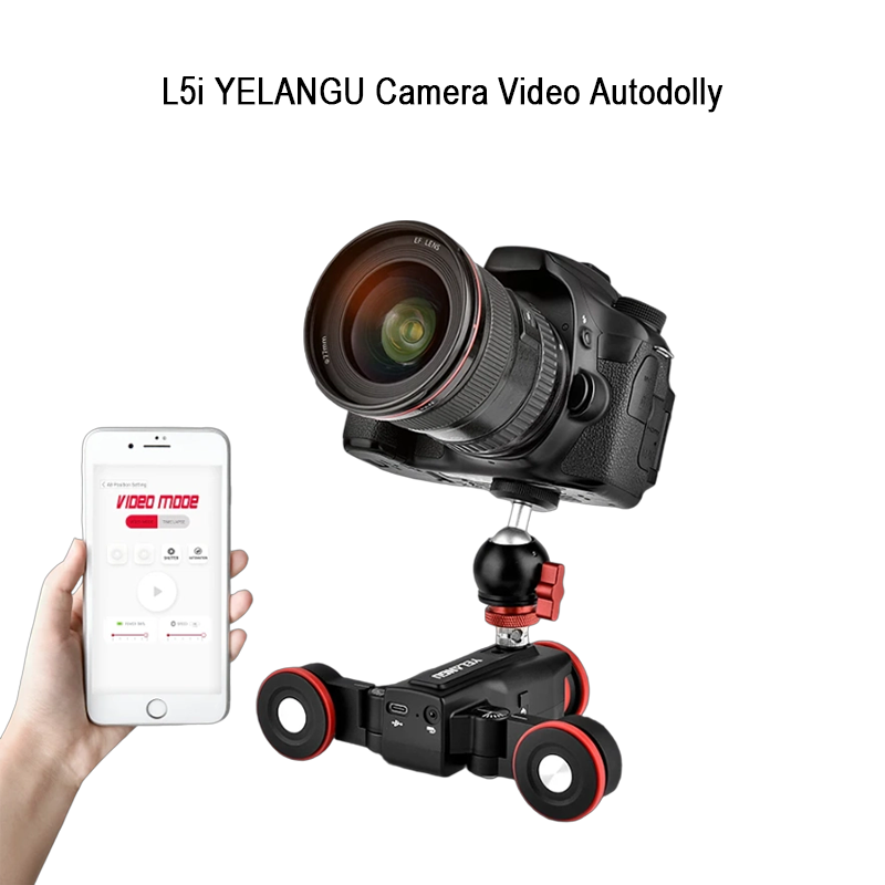 Yelangu l5 câmera motorizada s - Camera Slider Rail avaliação e preço