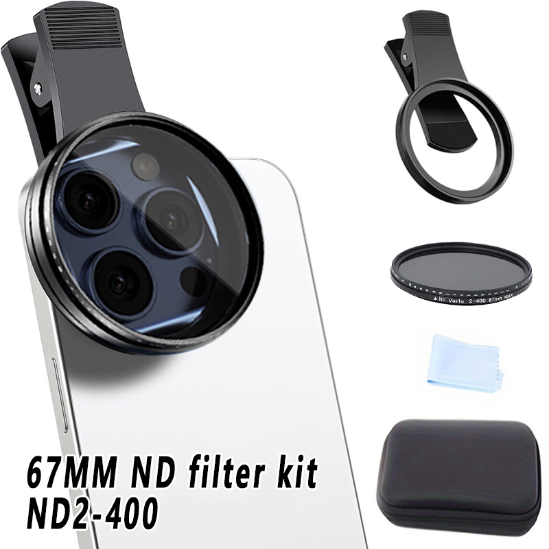 67mm clip-on ND2-400 kit de fi - Nd Filter Set avaliação e preço