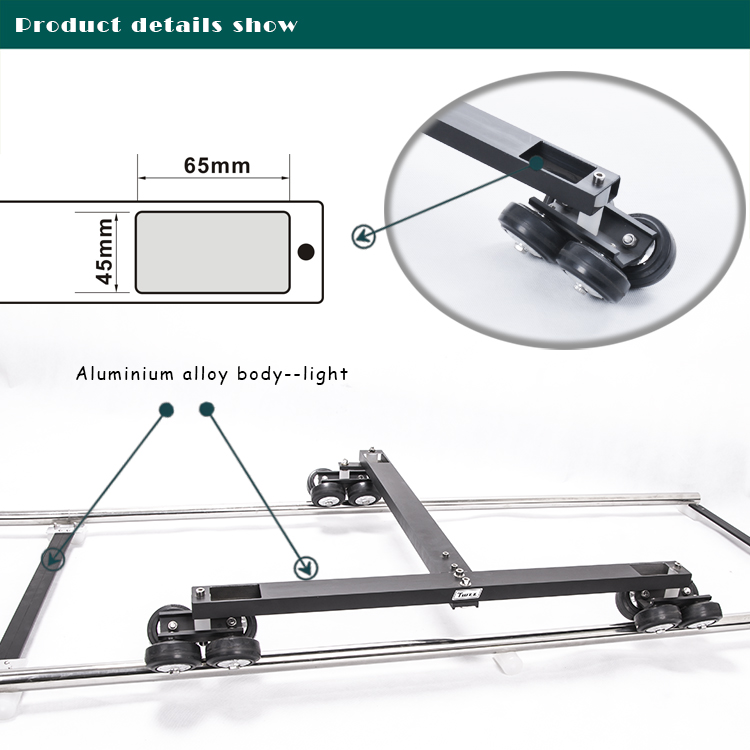 Twzz 6m câmera filme trilho do - Camera Slider Rail avaliação e preço