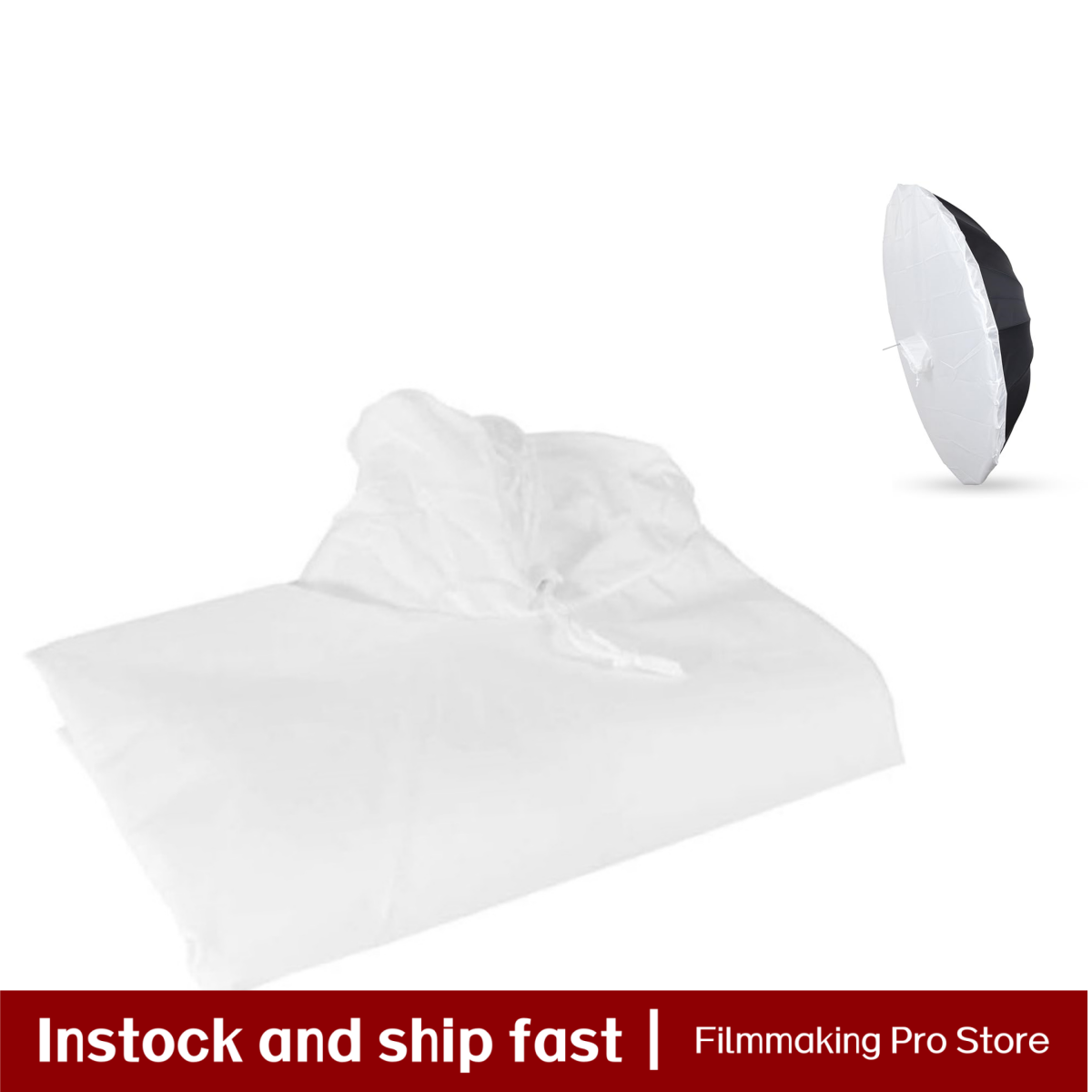 Difusor de Luz Suave Branco Pa - Photography Umbrella Diffuser avaliação e preço
