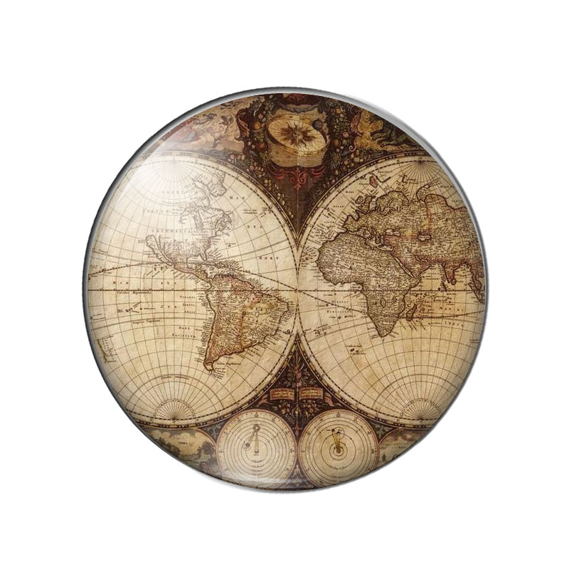 Vintage Navigation World Maps, - Photography History avaliação e preço