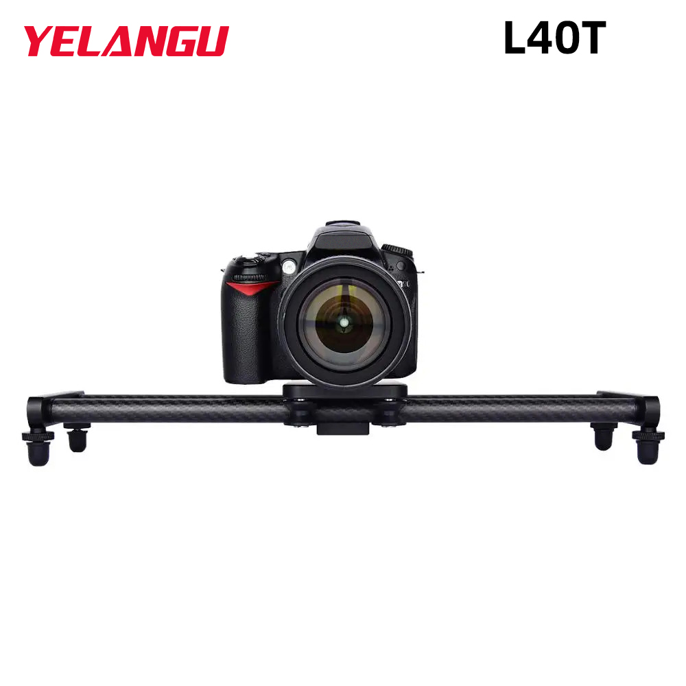 Yelangu 40cm slider de pista d - Camera Slider Rail avaliação e preço